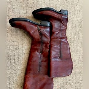 Frye knee high boots!